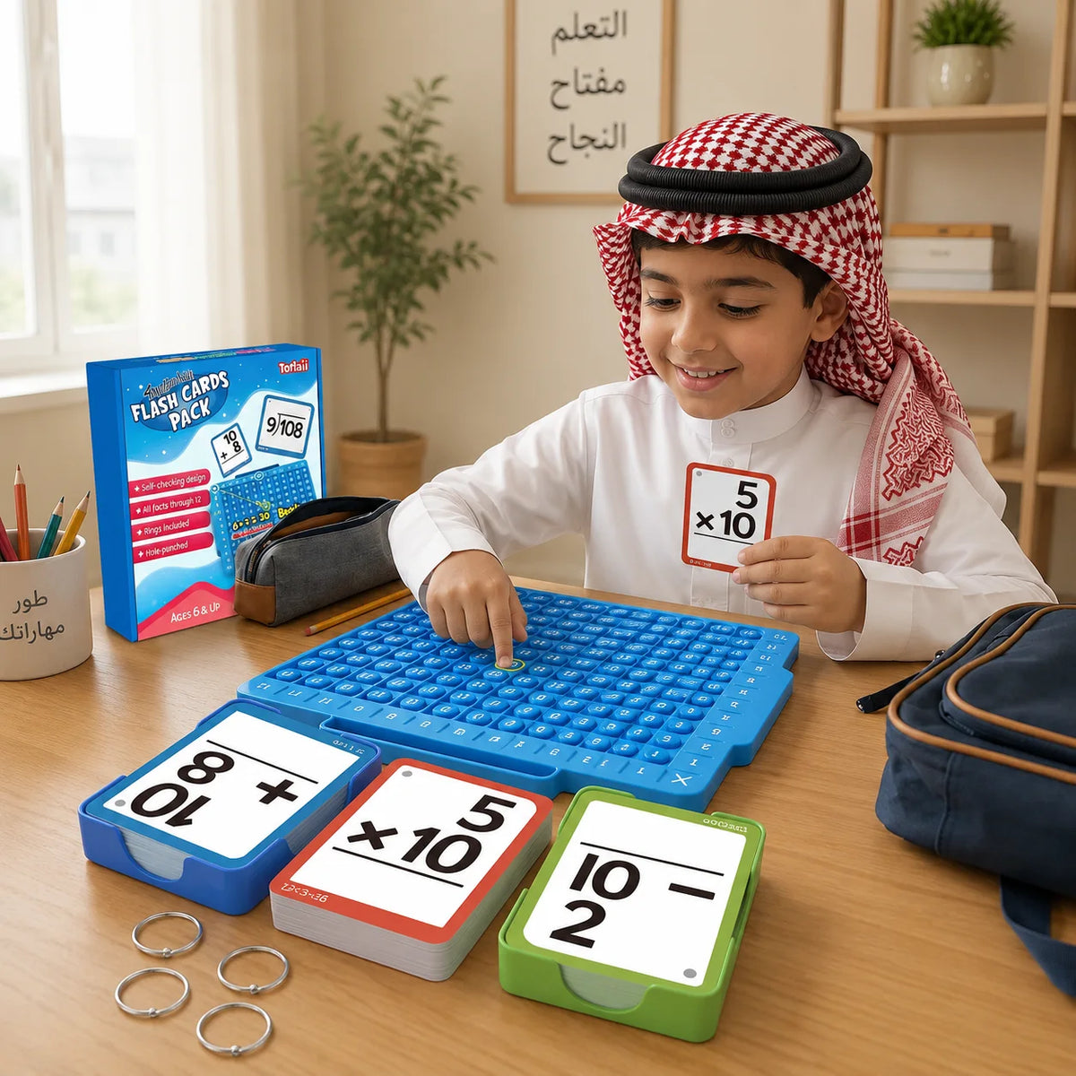 حوّل تعلّم الرياضيات إلى وقت ممتع لطفلك 🎯