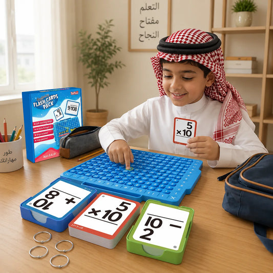 حوّل تعلّم الرياضيات إلى وقت ممتع لطفلك 🎯